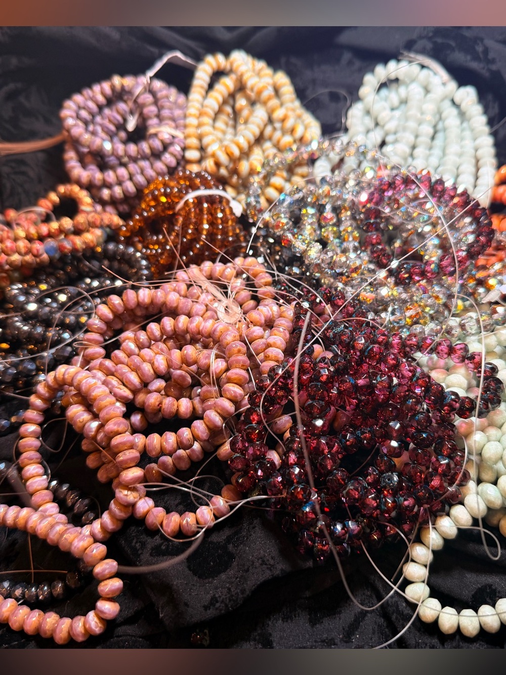 Czech glass beads. Whole Lot